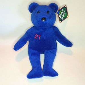 Roger Clemens Bamm Beano's bear